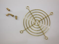 Решетка «Золотистая» для корпуса 80 mm + 4 болта