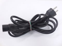 Кабель компьютер — розетка 220V 3.0м Европейский