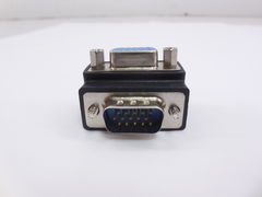 Адаптер угловой 15-pin VGA (M) to 15-pin VGA (F) - Pic n 266232