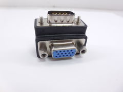 Адаптер угловой 15-pin VGA (M) to 15-pin VGA (F) - Pic n 266232