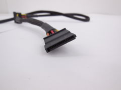 Кабель блока питания 2xSata в оплётке 60cm