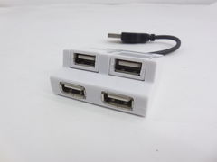 USB-хаб на 4 порта Белый