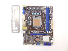 Материнская плата Socket 1155 Asrock H61M-DGS Рамка задних портов в комплекте