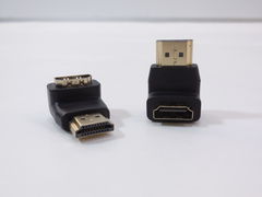 Угловой адаптер Down 90 градусов HDMI to HDMI 
