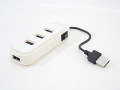 USB-хаб 4 порта USB Сетевой фильтр Белый - Pic n 79554