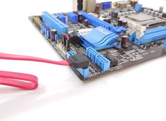 Кабель SATA3 угловой data 6 Gbit/s длинна 45см - Pic n 277188