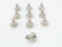 10шт. Болты SCREW 6-32 UNC дюймовая резьба, винты для крепления жестких дисков 3.5" в корпус ПК, серебристые. Качество, не Ржавеют!