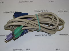 Кабель для KVM Switch /PS/2 /VGA /3м