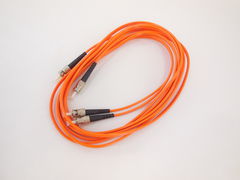 Кабель патч-корд волоконно-оптический Simplex ST to ST ШОС-ST/ST-MM50-3mm-duplex-3m