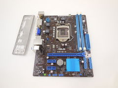 Материнская плата Socket 1155 ASUS H61M-K Рамка задних портов в комплекте
