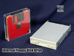 Привод для дискет FDD 3.5" дюйма 1.44mb Внутренний флоппи дисковод для ПК 34pin. Белый  - Pic n 71092
