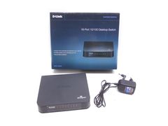 Коммутатор D-link DES-1016A E1, Неуправляемый, 16 портов Ethernet 10/100 Мбит сек