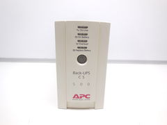 Источник бесперебойного питания APC Back-UPS CS 500 BK500-RS, С рабочей батареей - Pic n 310946