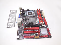Материнская плата Socket 775 Biostar G41D3+ Рамка задних портов в комплекте