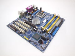 Материнская плата mATX Socket 775 ECS EliteGroup 865-M7 рамка задних портов в комплекте - Pic n 311001