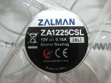 Вентилятор Zalman ZA1225CSL /Синяя подсветка /1100 об/мин., 24дБ /120x120x25mm /питание 3pin