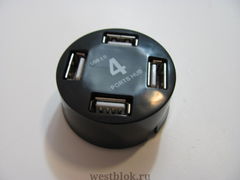 USB-хаб HB-6016H круглый черный - Pic n 76736